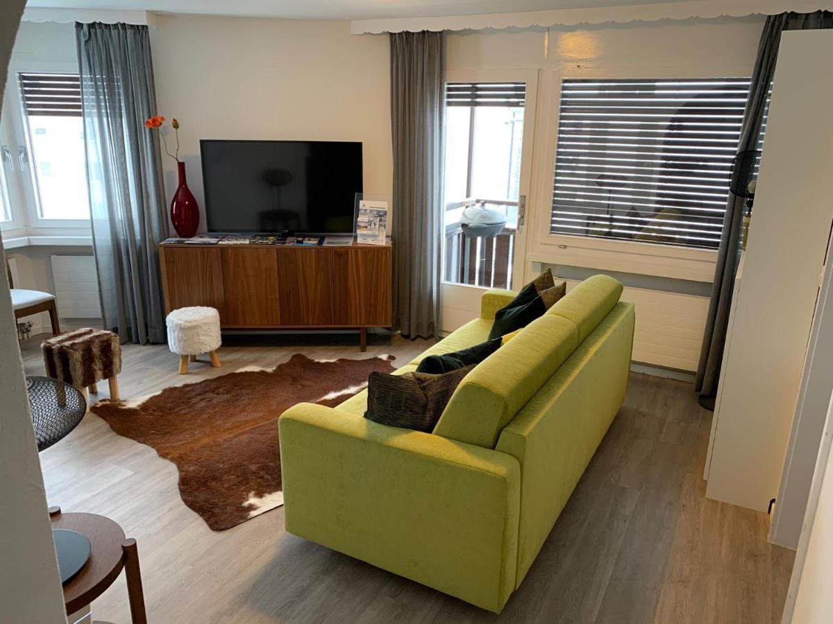 Agrimonia - Moebilierte Ferienwohnung Mit Balkon Davos Extérieur photo