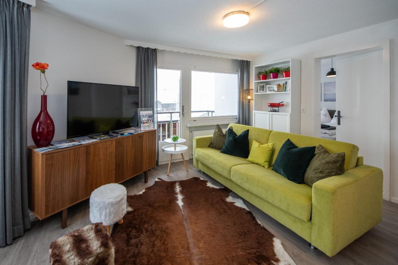 Agrimonia - Moebilierte Ferienwohnung Mit Balkon Davos Extérieur photo