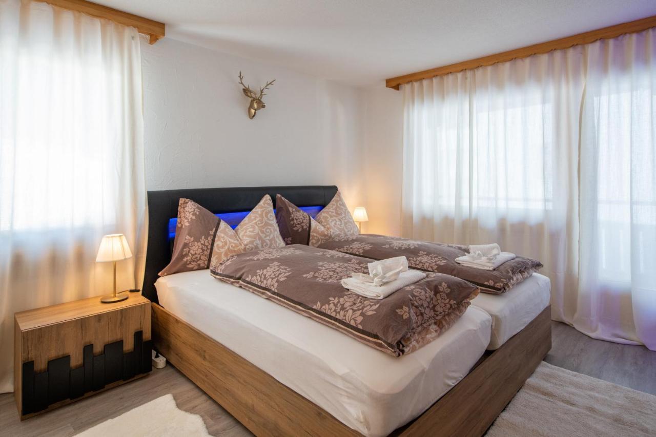 Agrimonia - Moebilierte Ferienwohnung Mit Balkon Davos Extérieur photo